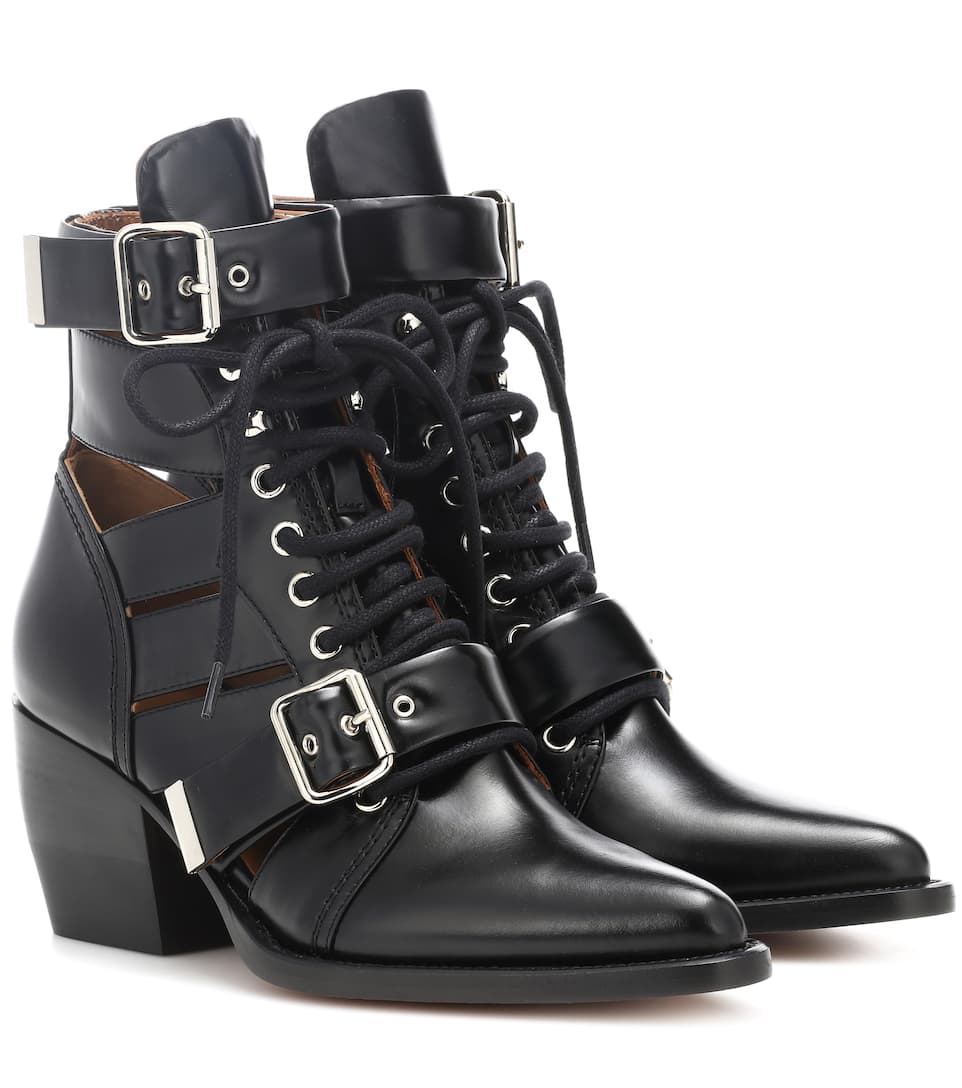 CHLOÉ Rylee leather ankle boots