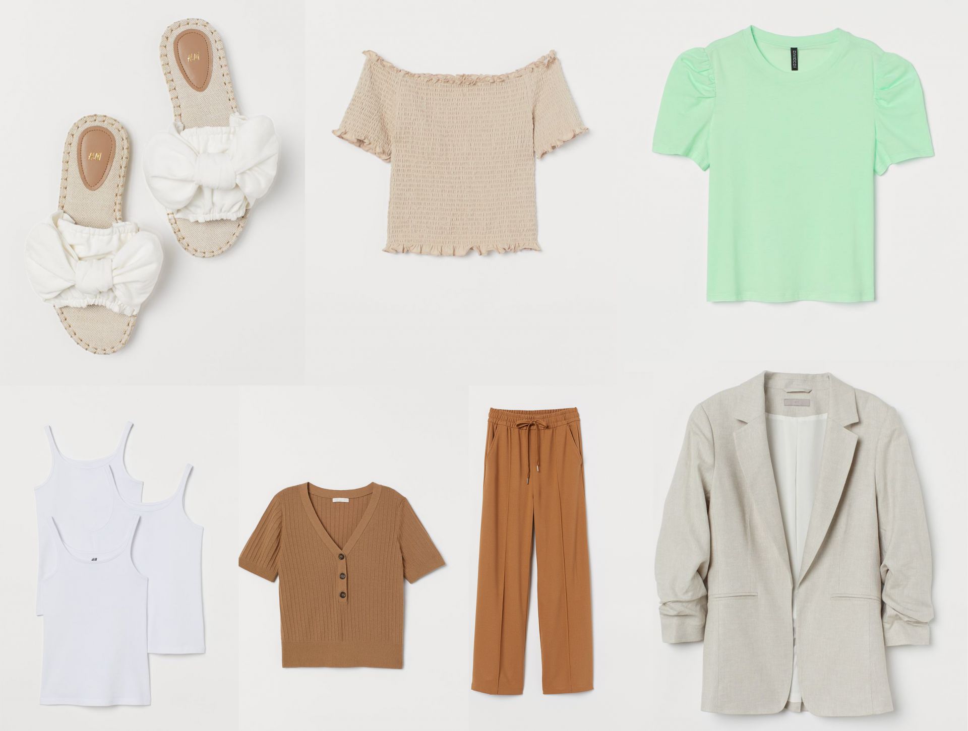 H&M TRY ON Haul 2020 Spring-Summer Basics - Pop in! It's Cristina