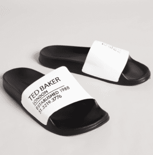 Ted Baker Ayzah Branded Sliders